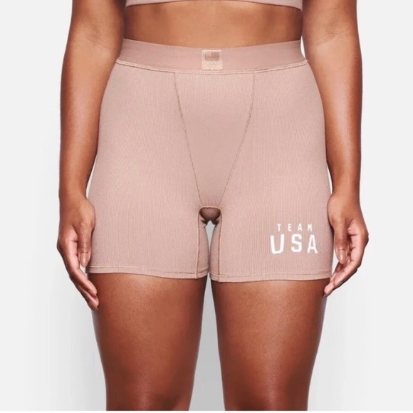 Skims Ribbed USA Boxers NWT - Picture 3 of 5